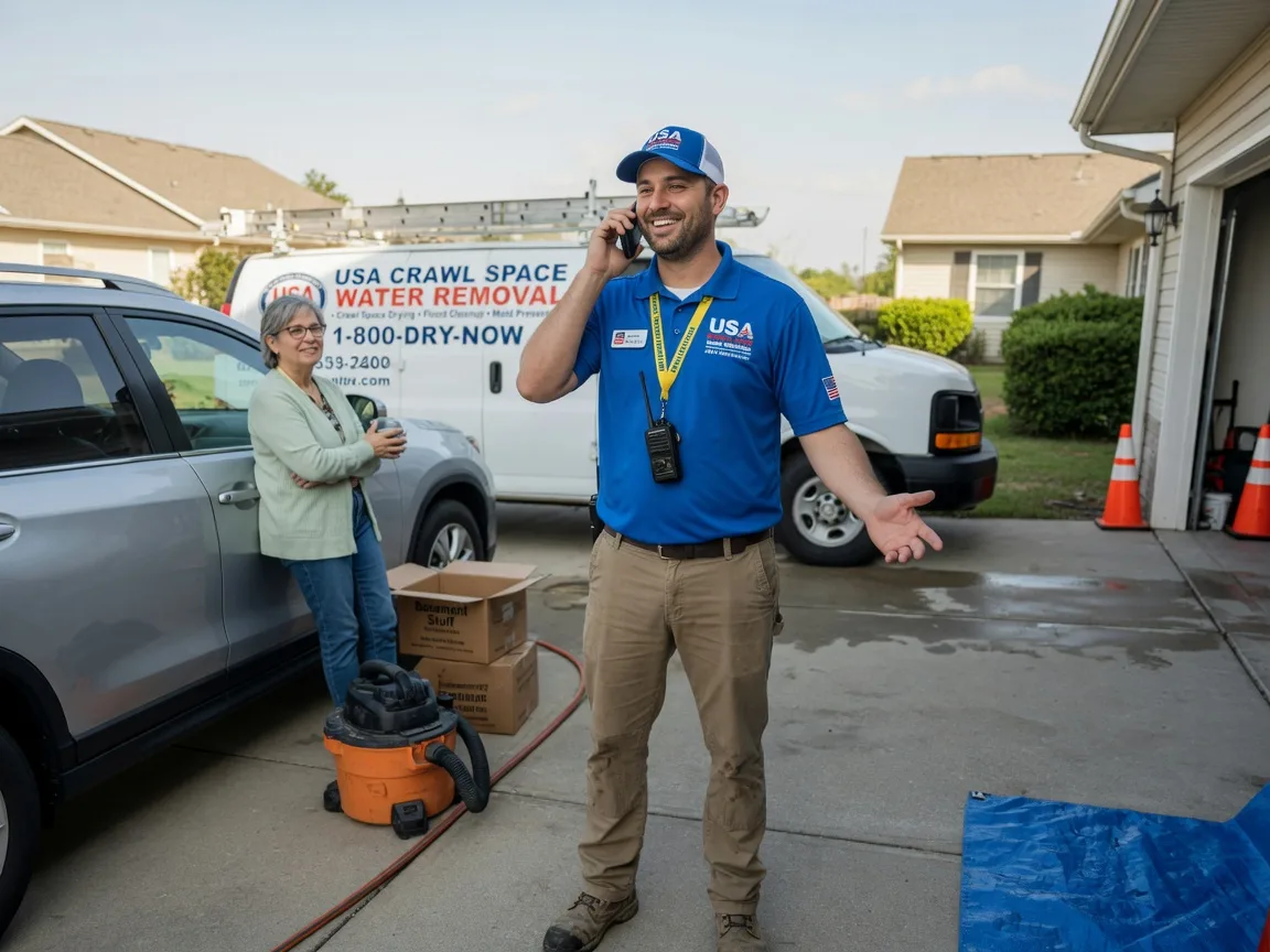 Crawl Space Water Removal Lebeau, LA FAQs
